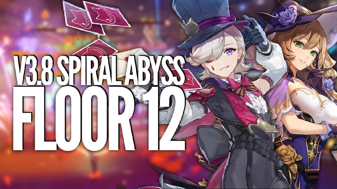 Lyney and Lisa Overload Hyper Carry Duo!!! - V3.8 Spiral Abyss Floor 12 Genshin Impact