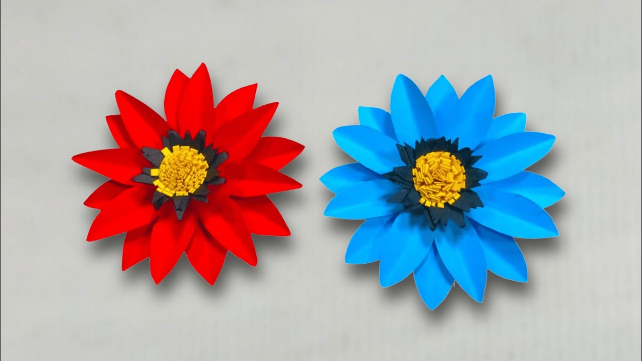 How to Make paper Flowers | Creative Craft Ideas | Easy to make 