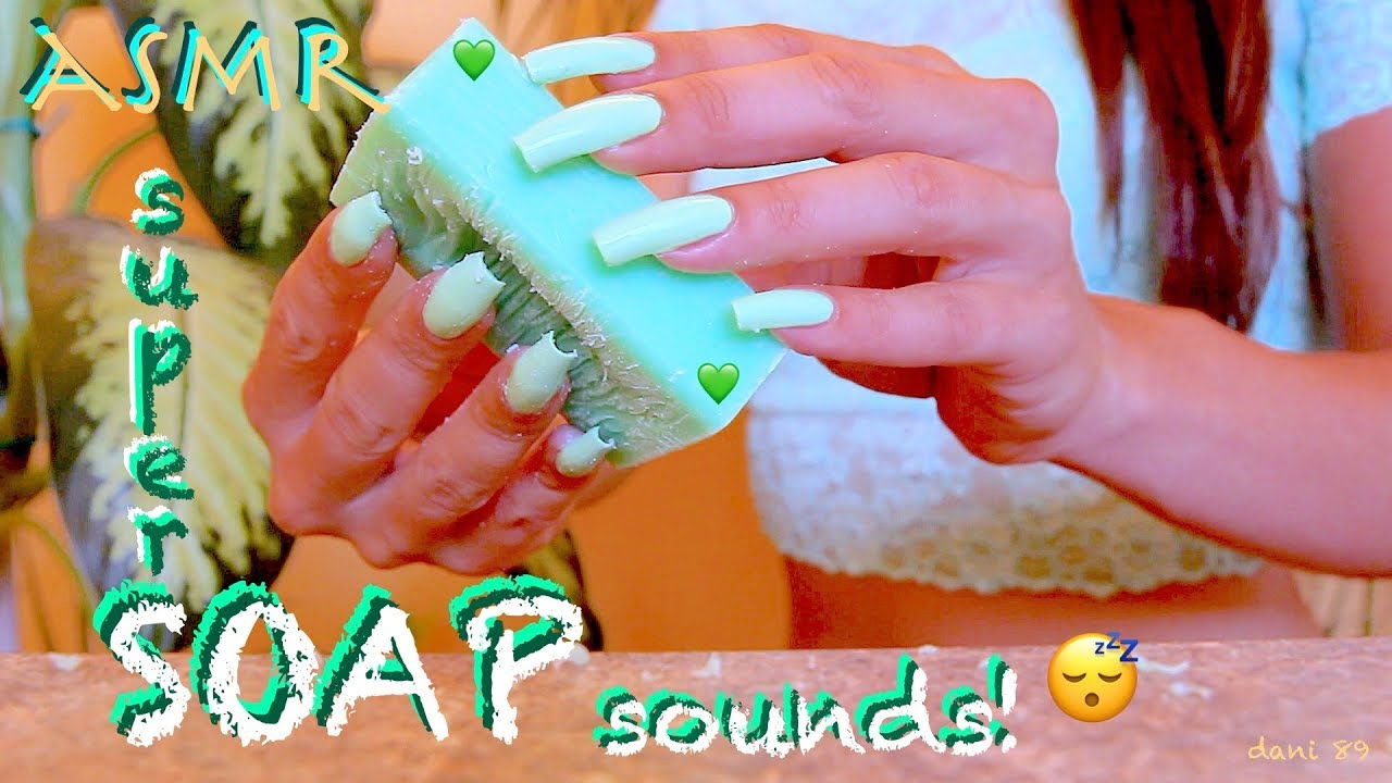 * ALL MINT * 😍 Best TINGLES ever! 💚 Your favorite TRIGGER for intense ASMR: SOAP ~ SCRATCHING 💚
