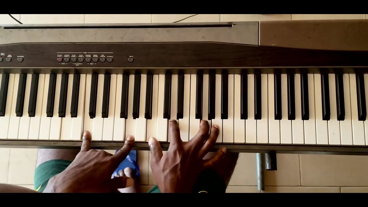 Comment jouer (Hosanna) de derek jones 🎹Piano Tutorial