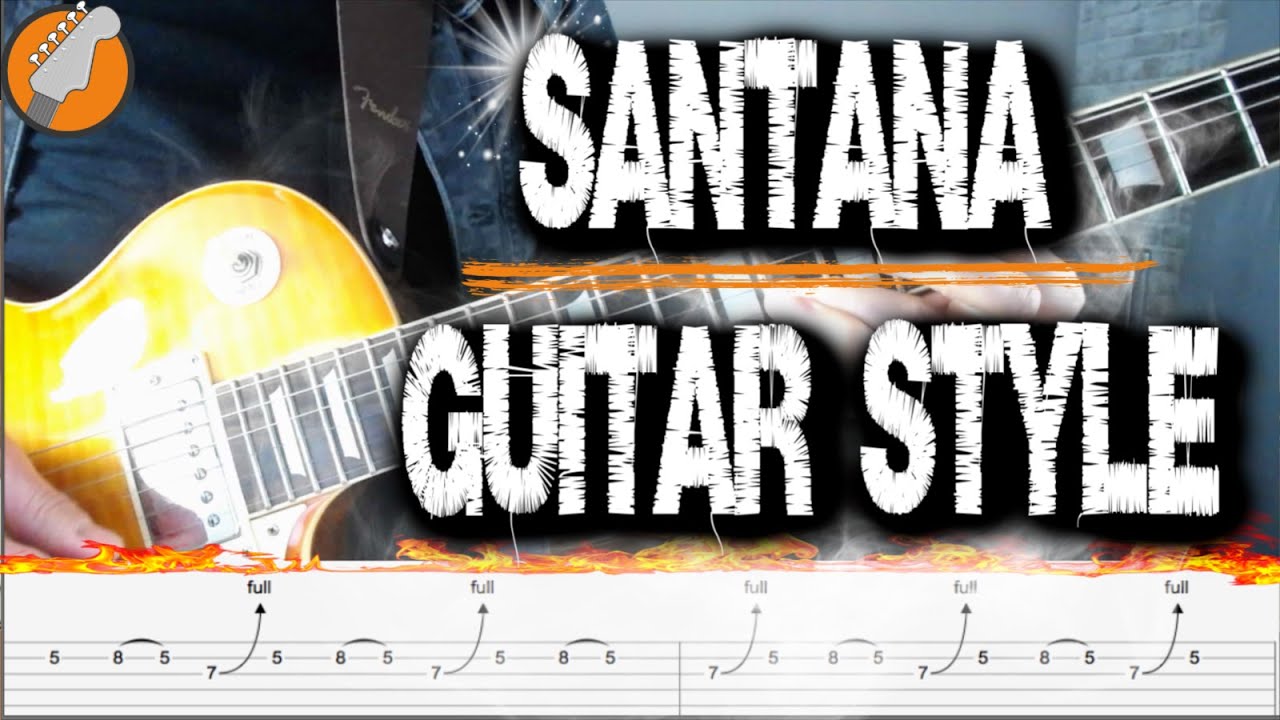 Santana Guitar Licks (Play Santana Style Guitar!)