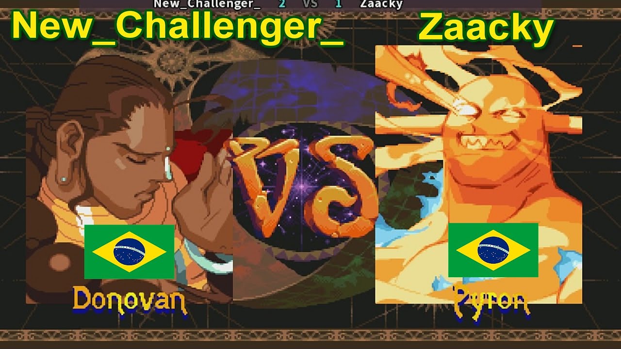 Vampire Savior 2: The Lord of Vampire - New_Challenger_ vs Zaacky