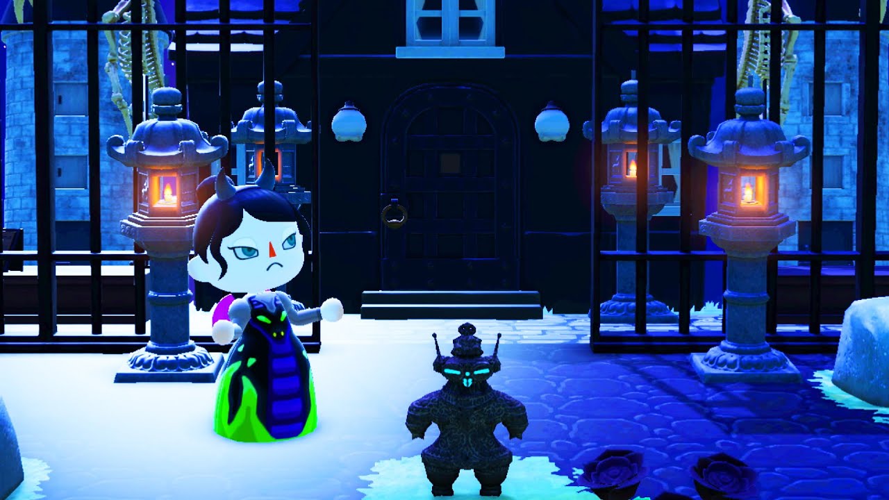 PRÉPAREZ VOTRE HALLOWEEN AVEC LA DÉCO DE MALÉFIQUE SUR ANIMAL CROSSING 👹 | ACNH