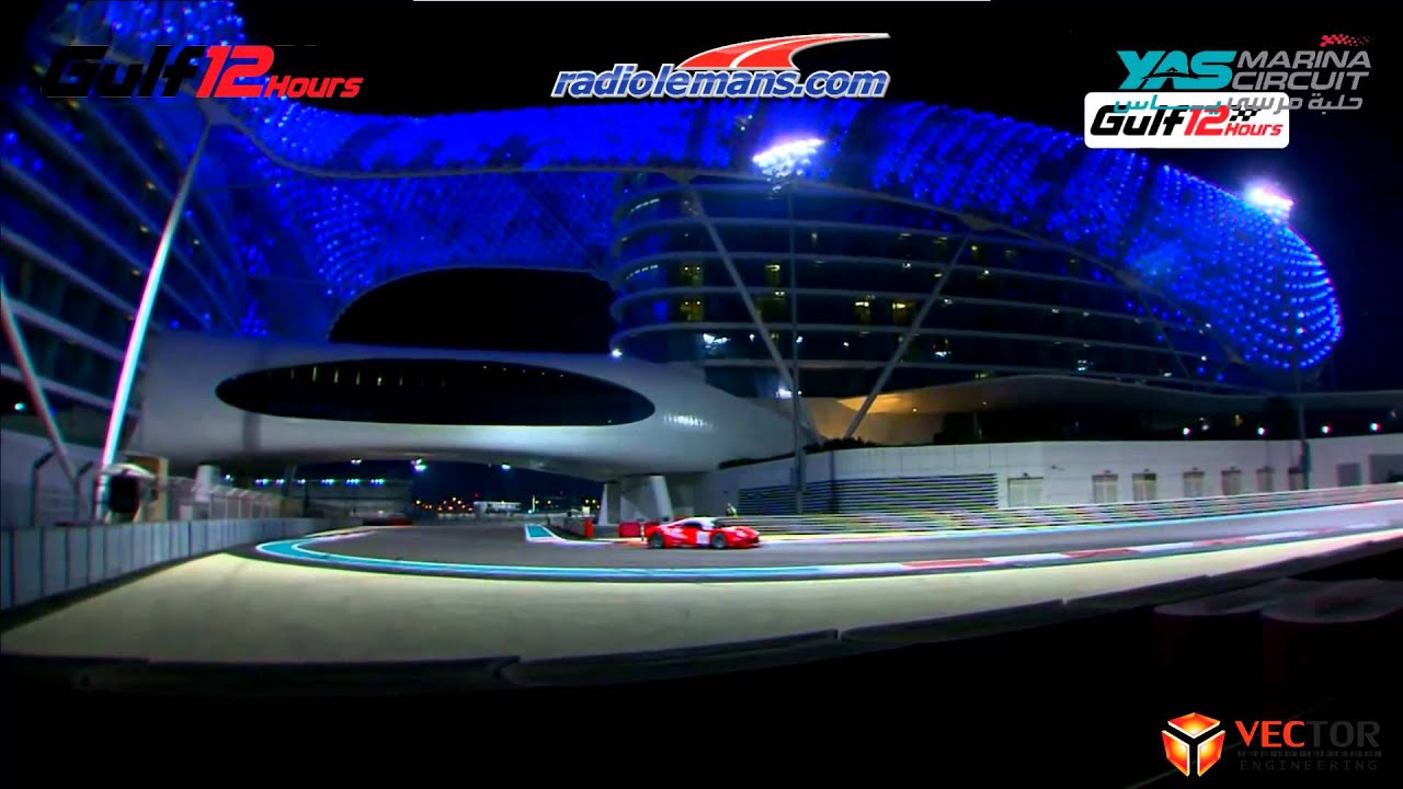 5th Edition of Gulf 12 Hours Race at yas marina circuit