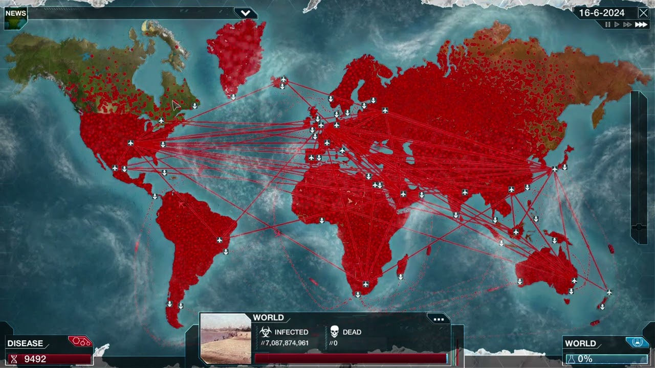 Plague Inc Evolved Bacteria Casual Mode with Unlimited DNA Points