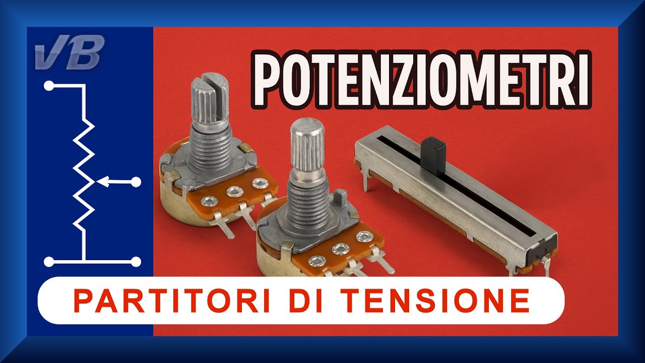 POTENZIOMETRO come partitore di tensione