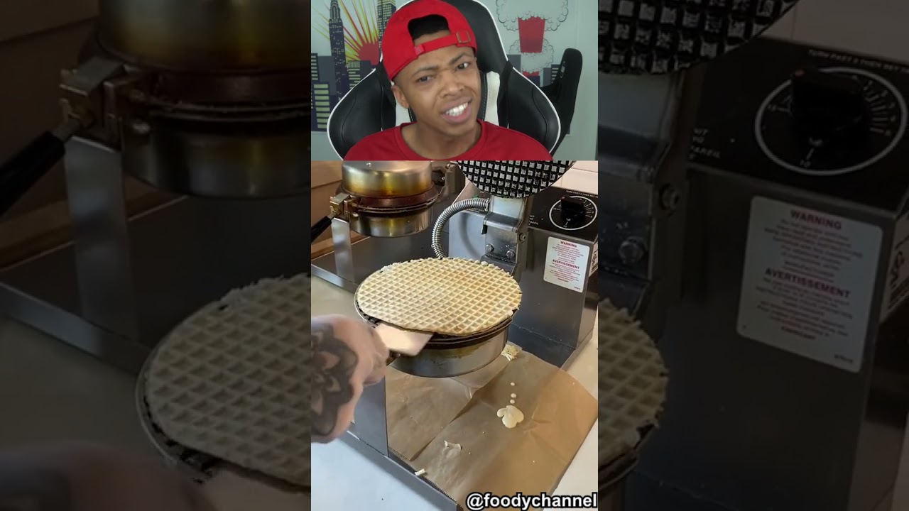 How to make a waffle cone