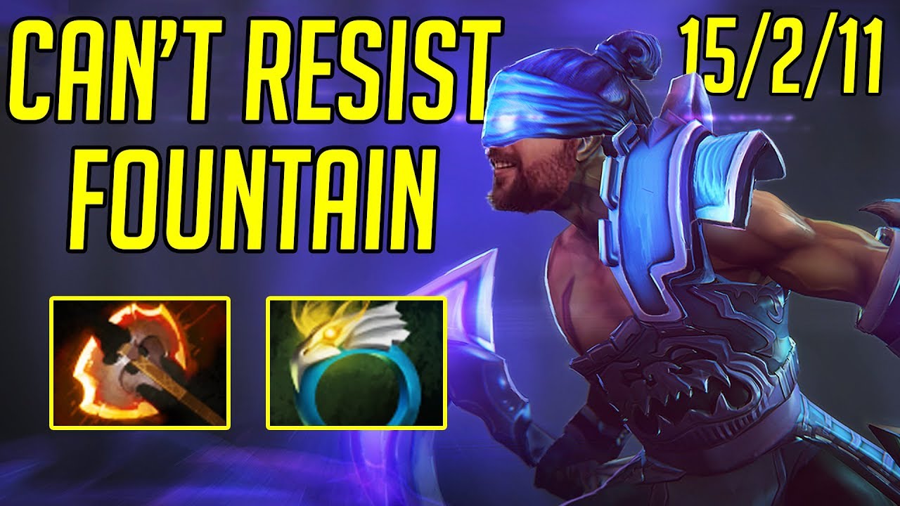 Top Networth AM Can't Resist Fountain - Gorgc Dota 7.23