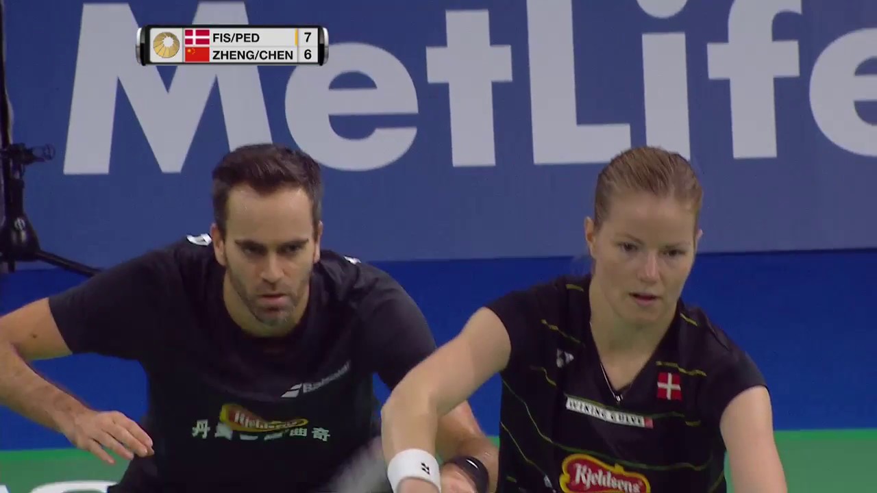 Yonex Denmark Open 2016 | Badminton F M3-XD | Fis/Ped vs Zheng/Chen