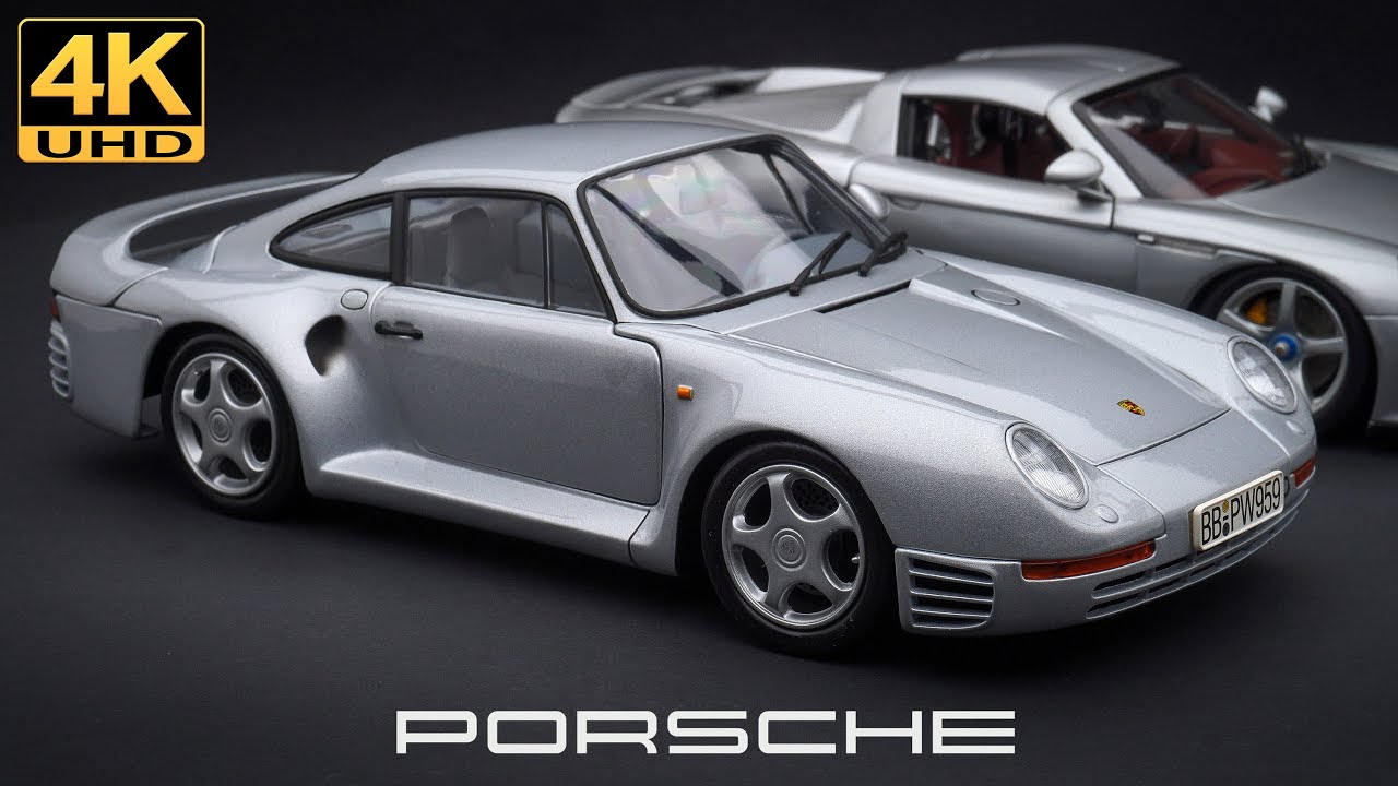 Porsche 959, 4K UHD - 1/18 MOTORBOX