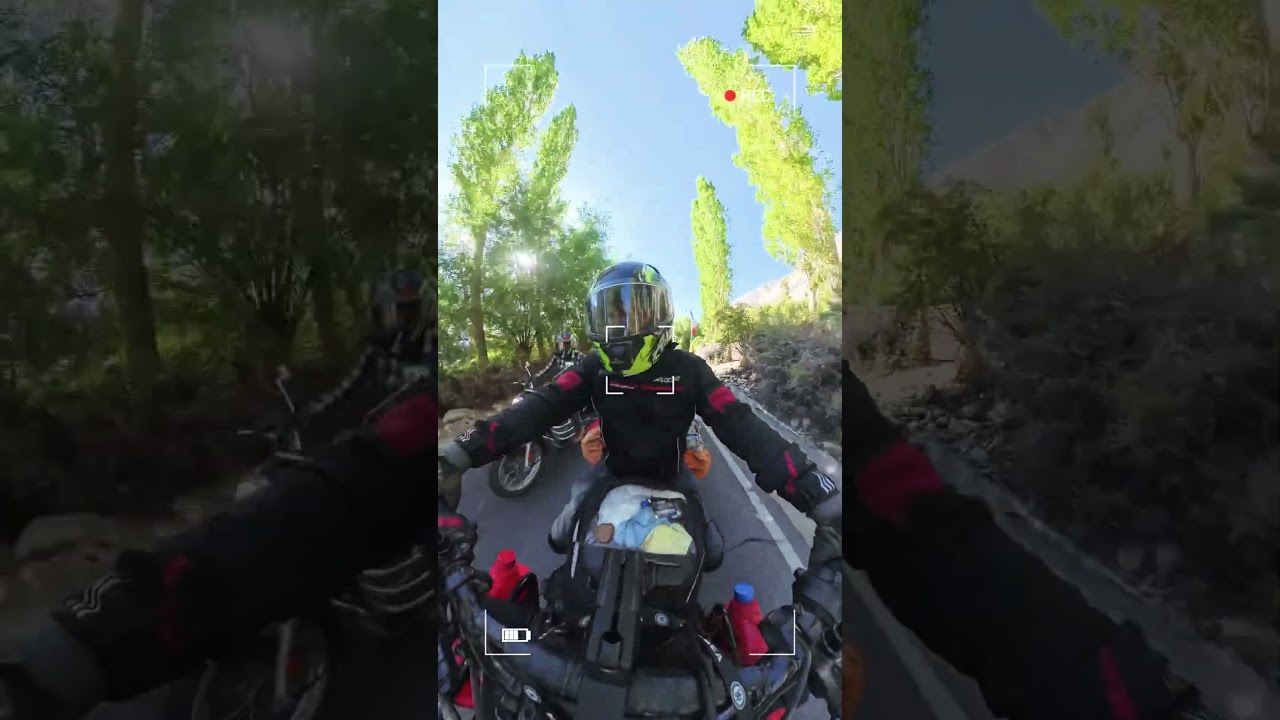 Ladakh city #reels  #rider