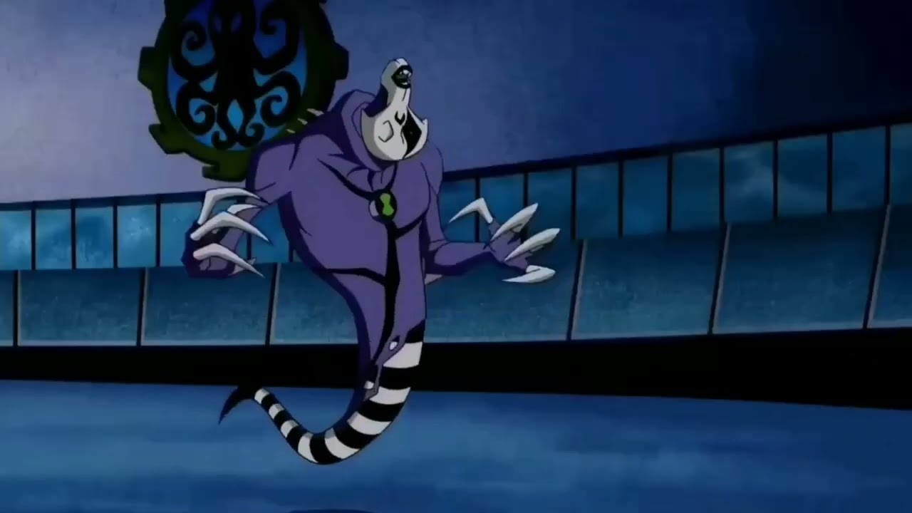 Ben 10 alien force Ghostfreak transformations and reverse transformations (sfx only)