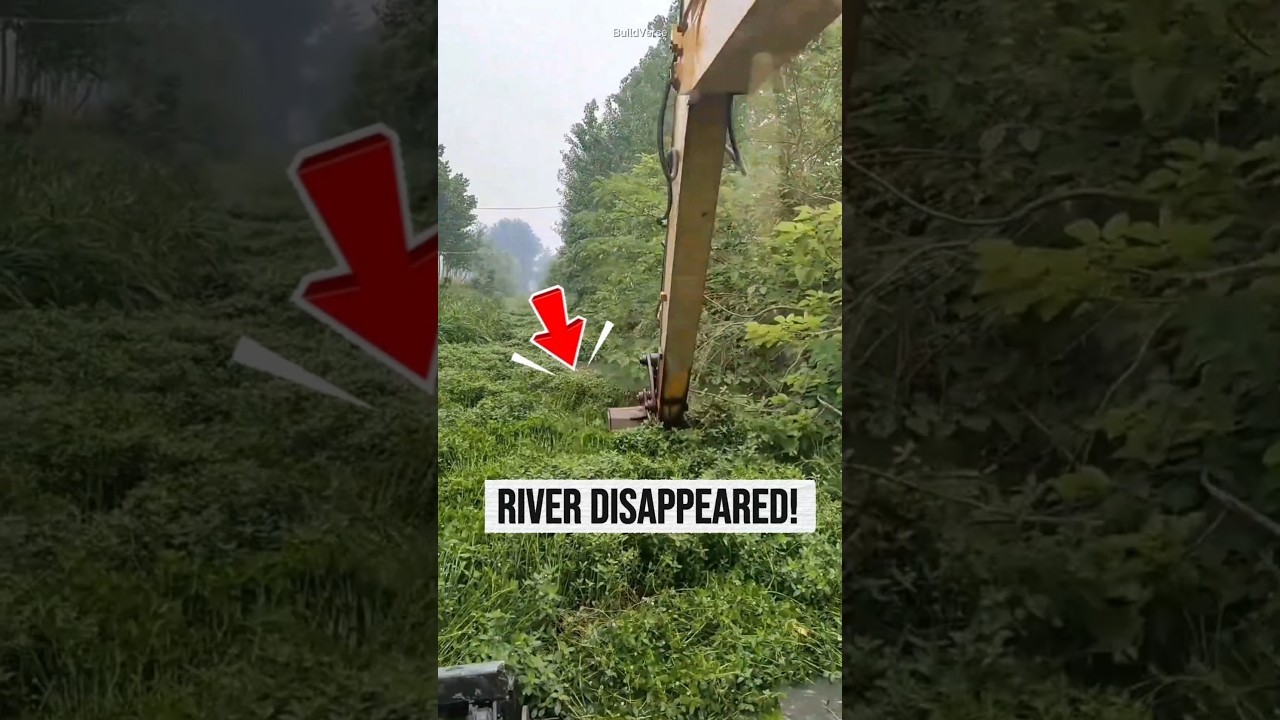 Emergency call: What was hiding in this choked swamp? 😱🚜
