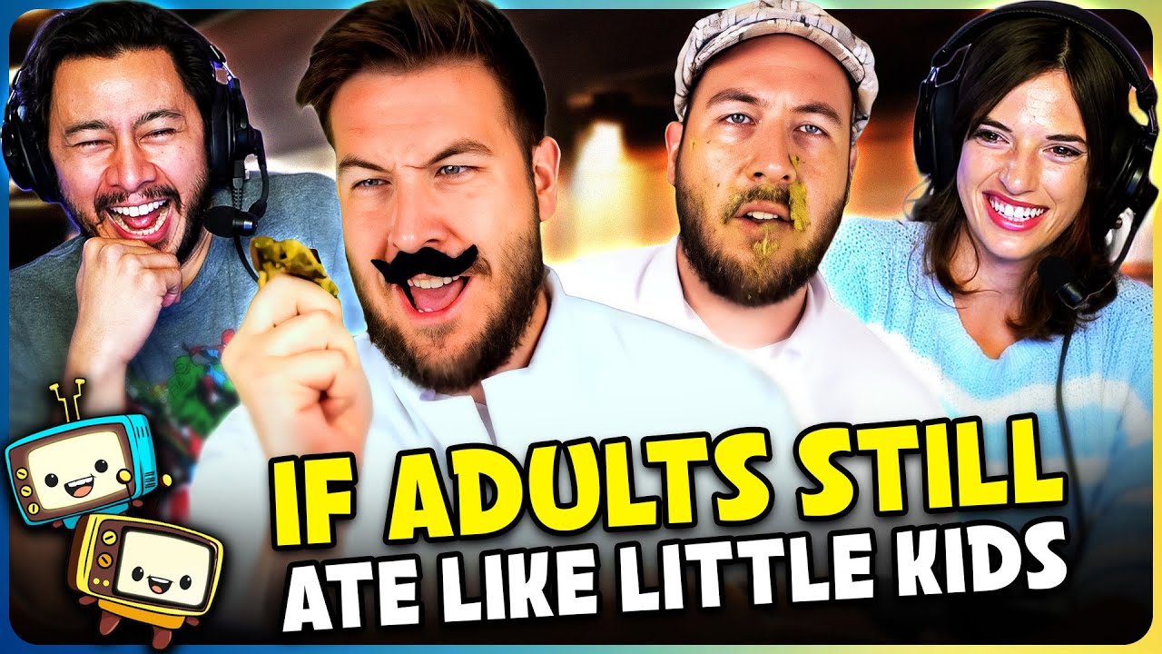 RYAN GEORGE | If Adults Still Ate Like Little Kids REACTION!