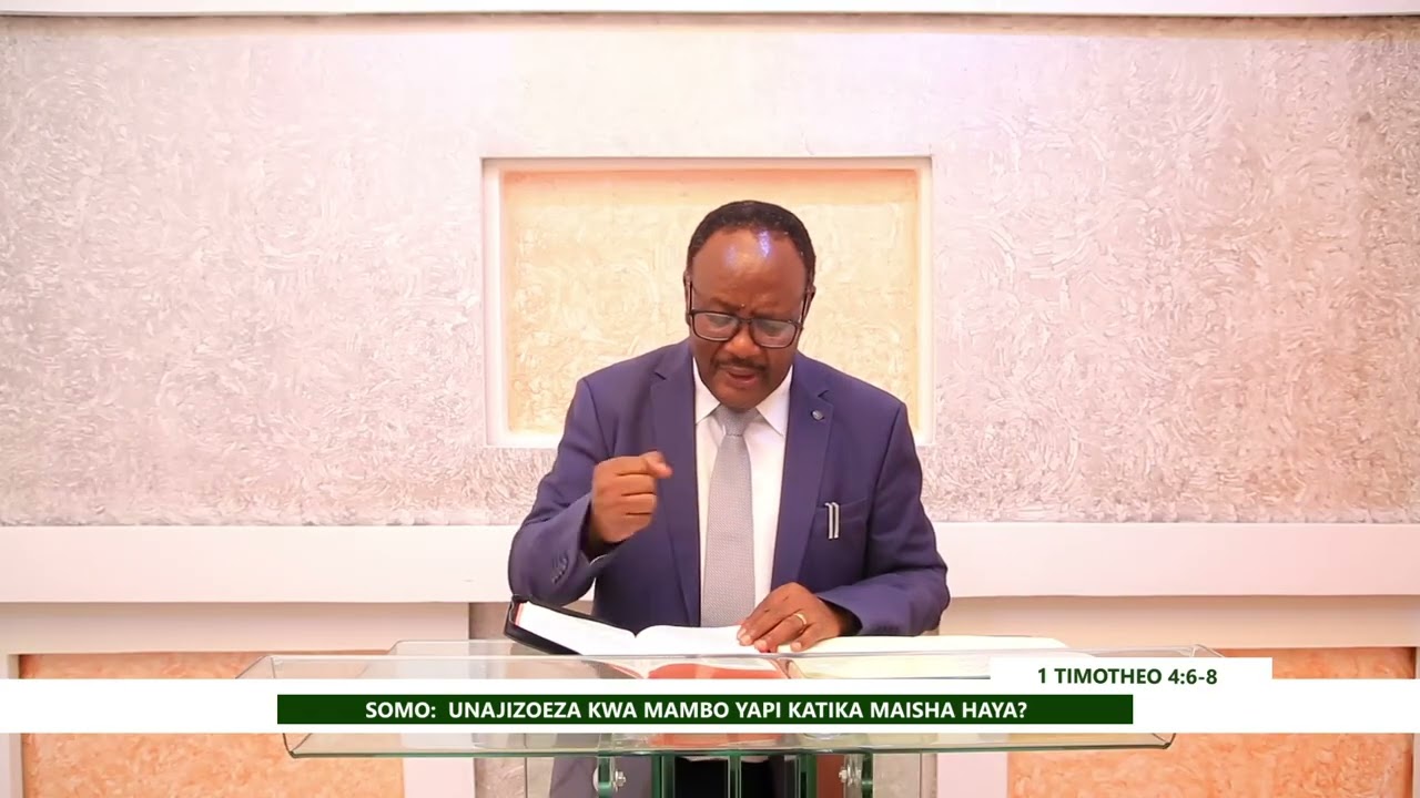 UNAJIZOEZA KWA MAMBO YAPI KATIKA MAISHA HAYA || MCH.DKT. JOSHUA B. WAWA