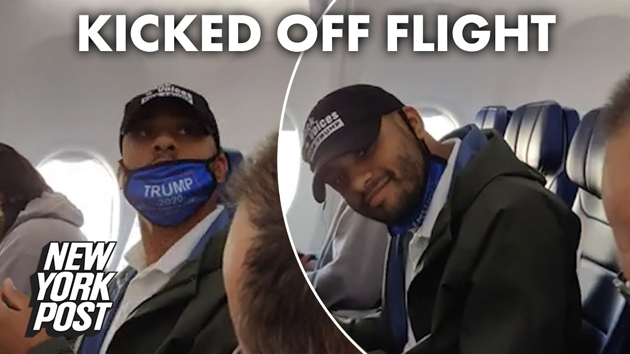 Man in Trump gear booted from Southwest flight for removing mask to eat | New York Post