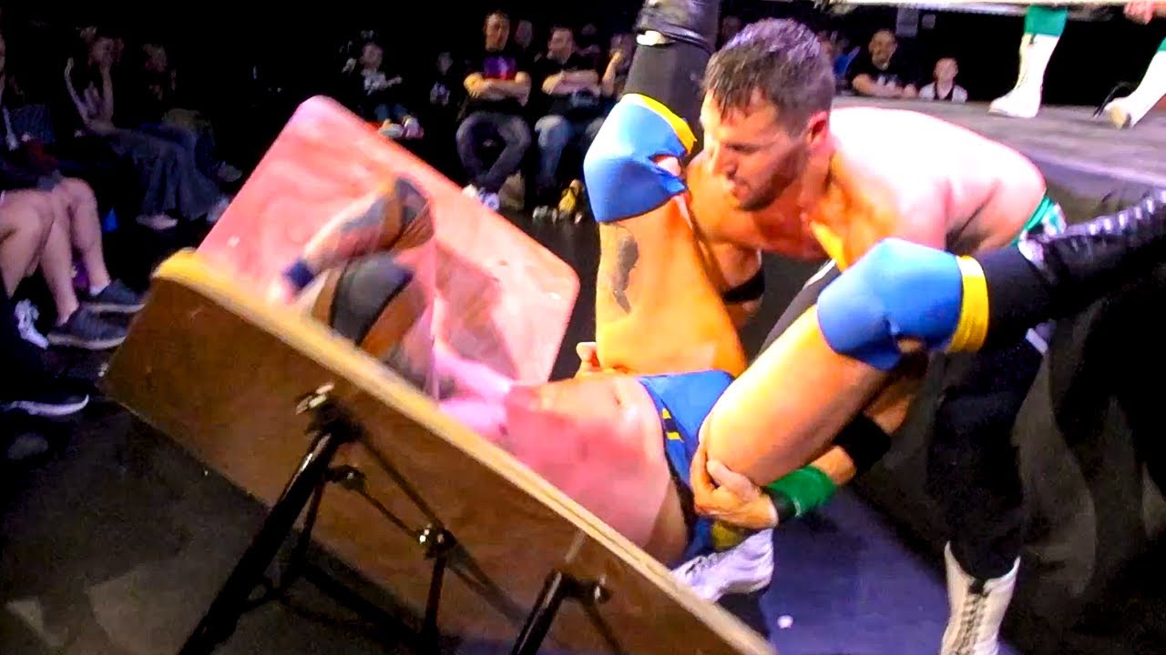FULL MATCH - TLC Match - The VC vs GL2 - Tag Team Title Match 