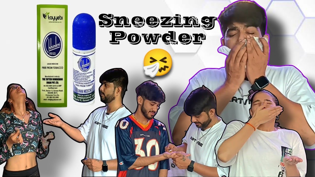 Sneezing powder Challenge 🤧 | Gaurav bhardwaj Vlogger #chhinknipowder