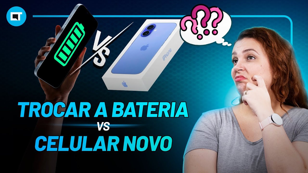 Trocar a bateria vs Comprar um celular novo: QUAL é MELHOR?