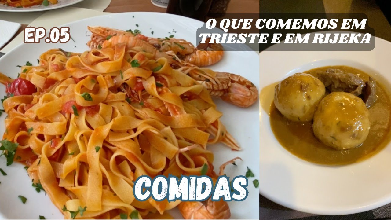Trieste | Tudo que a gente comeu na viagem! #ep5