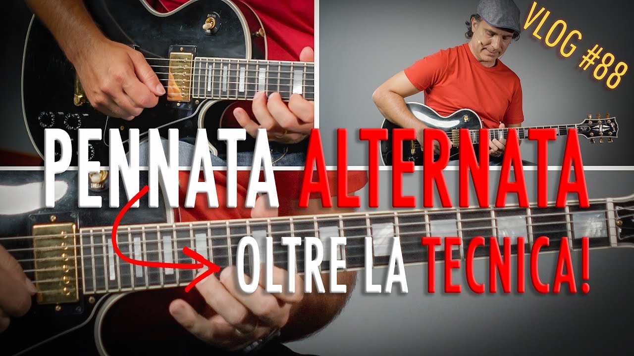 Plettrata Alternata - Velocità con la Pennata Alternata per chitarra