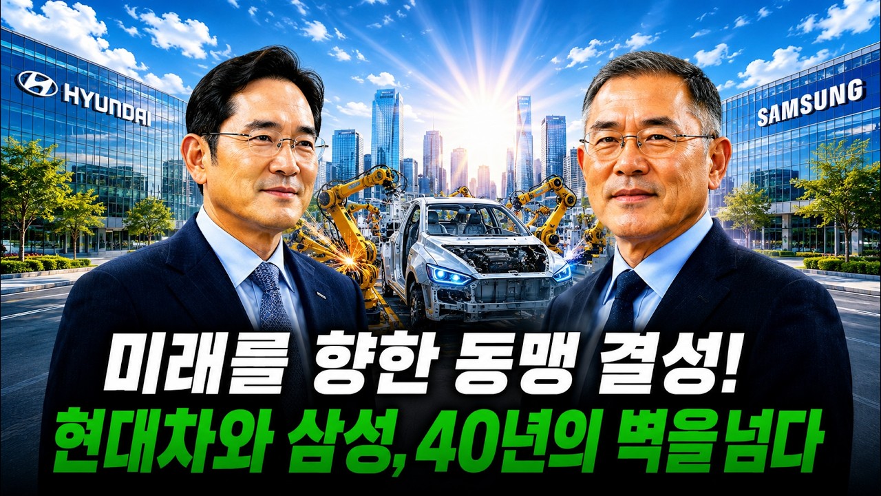 1️⃣ 현대차와 삼성, 40년의 벽을 넘다｜미래차 전쟁에서 한국이 살아남는 방법