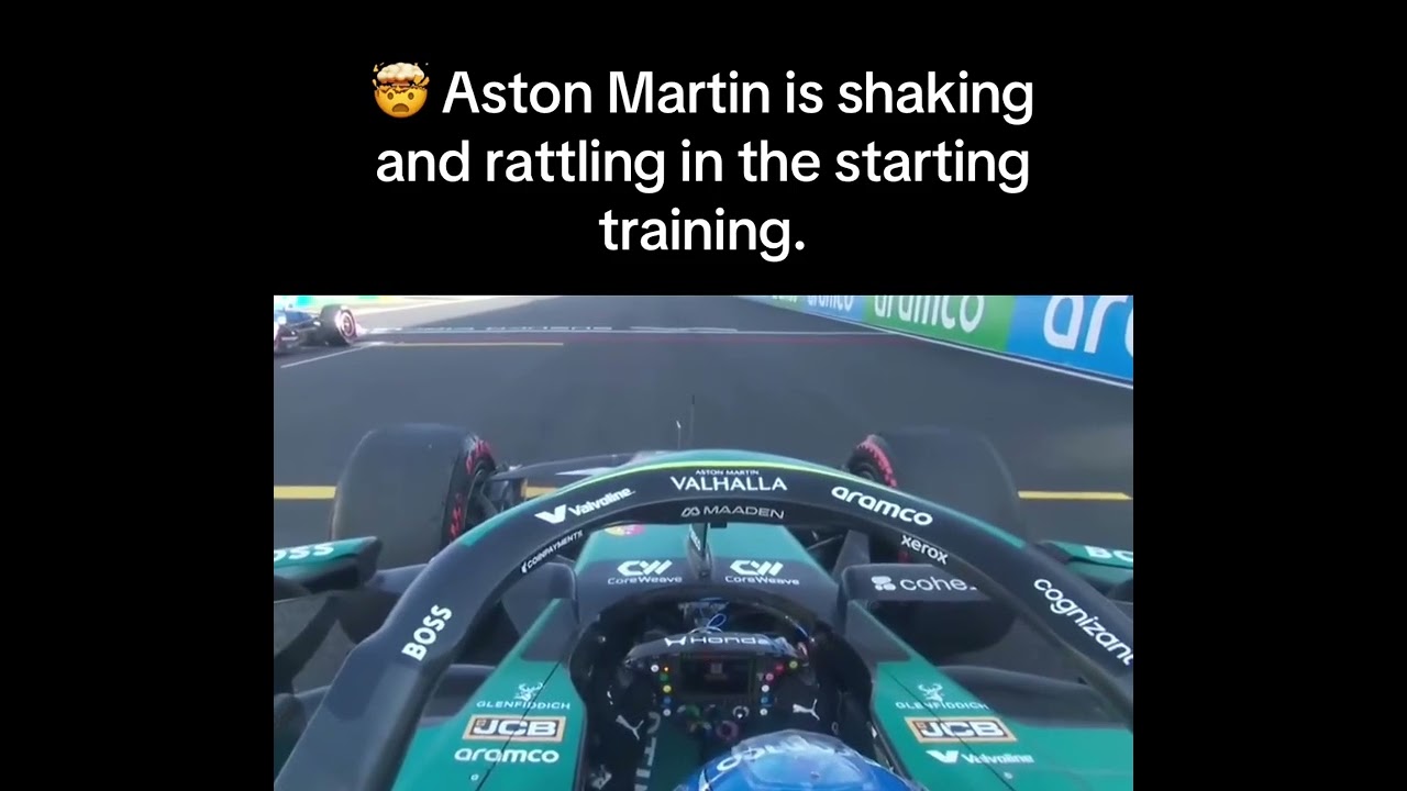 🤯 Aston Martin AMR26 SHAKING Violently During Standing Start &ndash; F1 2026 Testing Chaos at Suzuka!