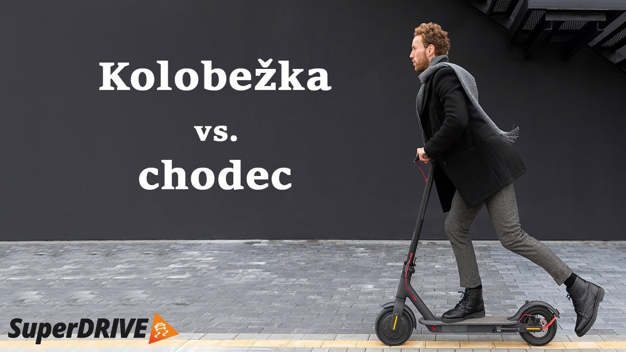 Kolobežka vs. chodec
