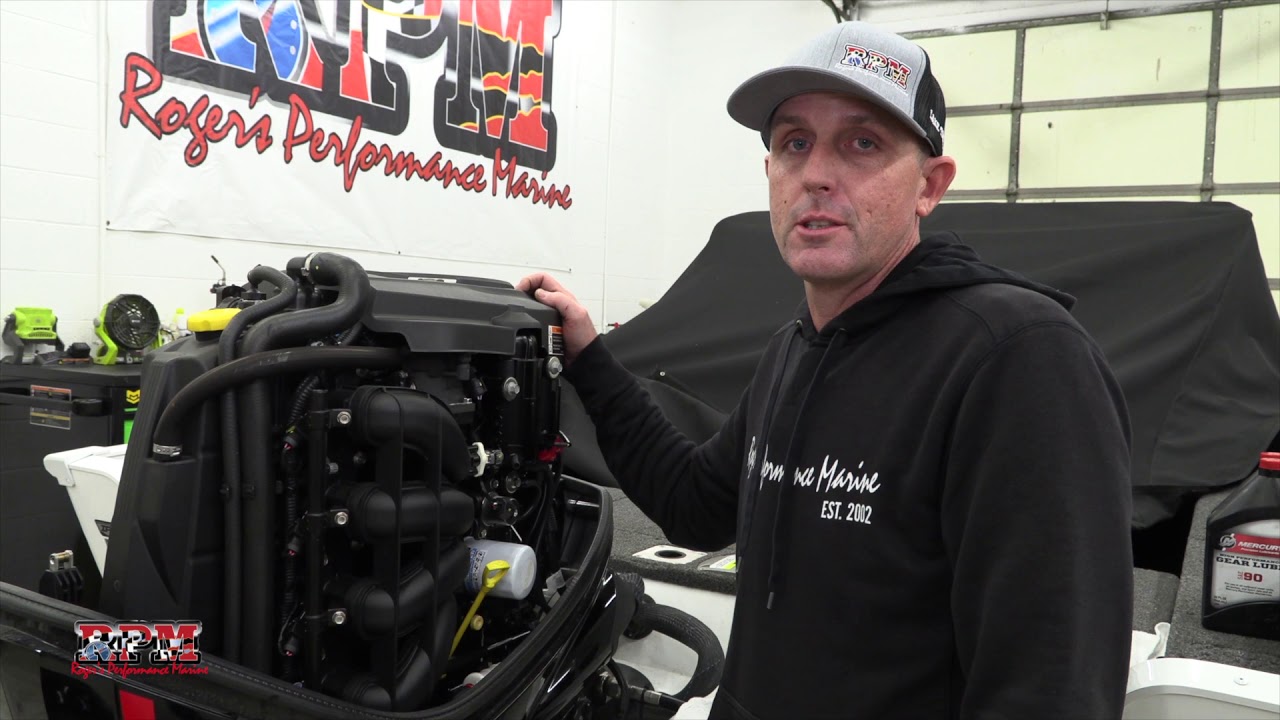 Mercury 115 Pro XS Oil change steps