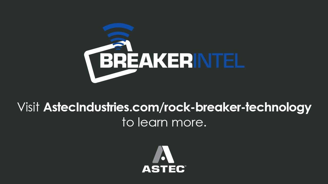 BreakerIntel by Astec Industries Offers Mining Automation & Teleoperation