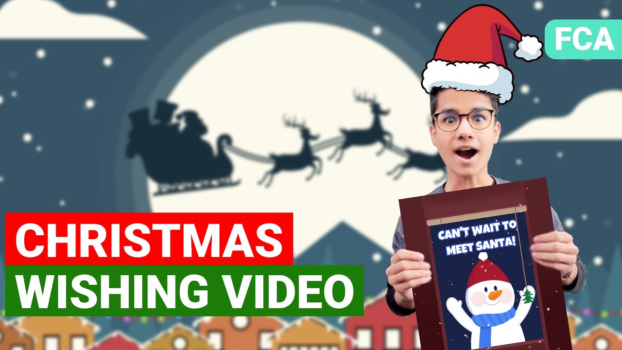 Edit a Christmas Wishing Video in Filmora | Filmora Creator Academy