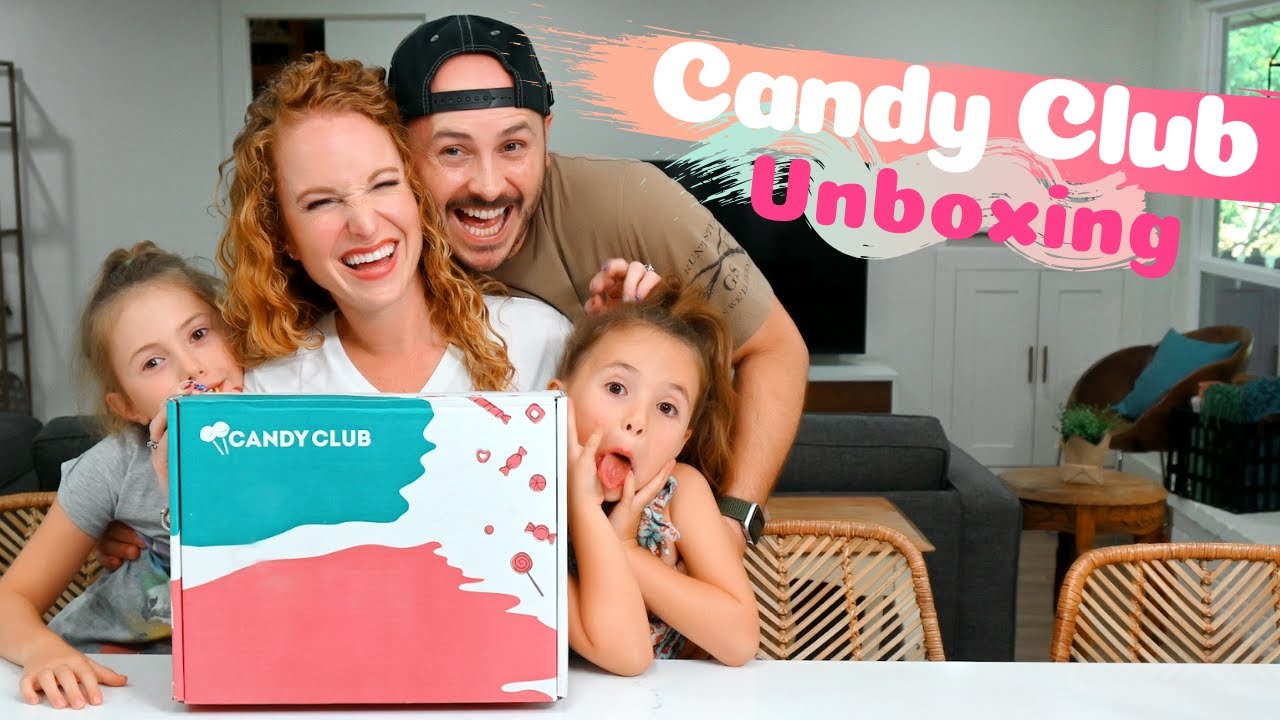 Candy Club Taste Test - A Quarantine Family Unboxing
