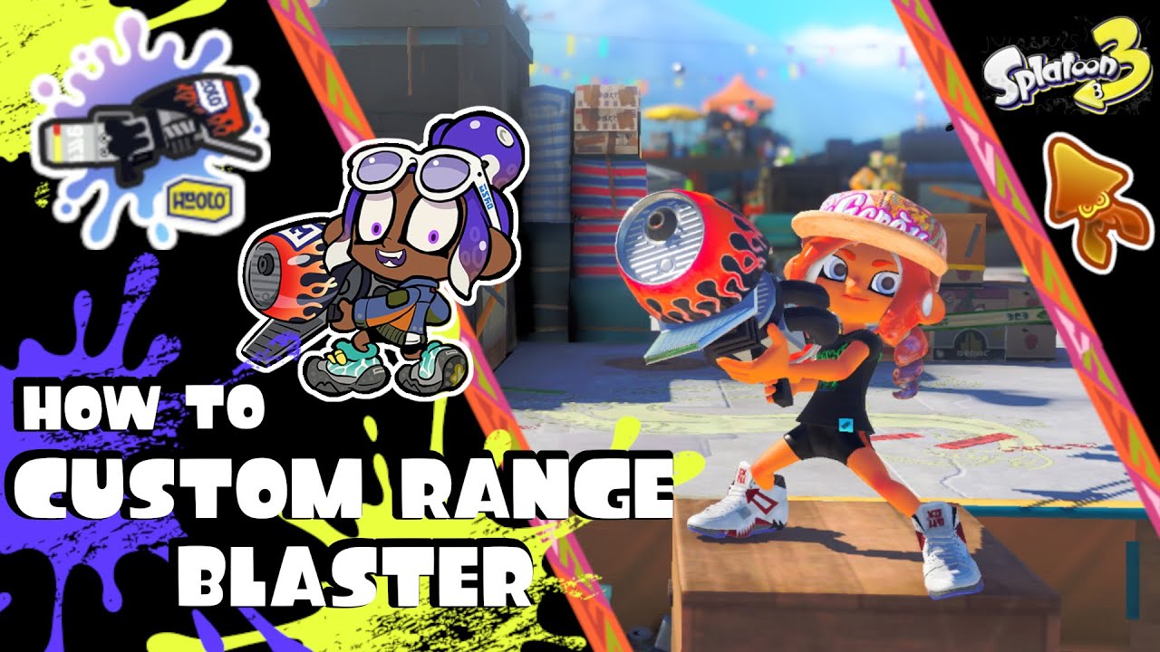 How to Custom Range Blaster [Splatoon3]