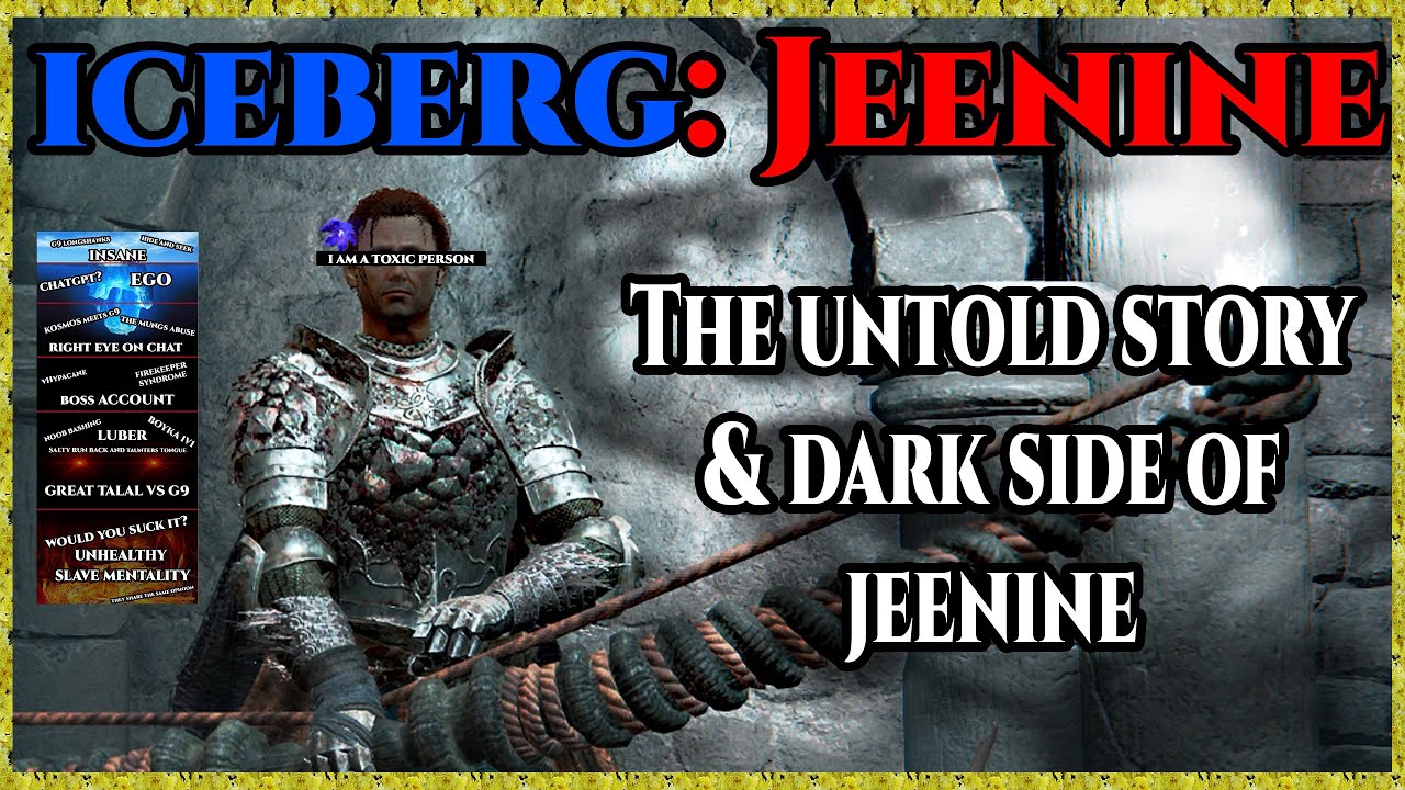 Elden ring ICEBERG: The dark side of Jeenine. A plague ravagin PvP & the other side of the story.