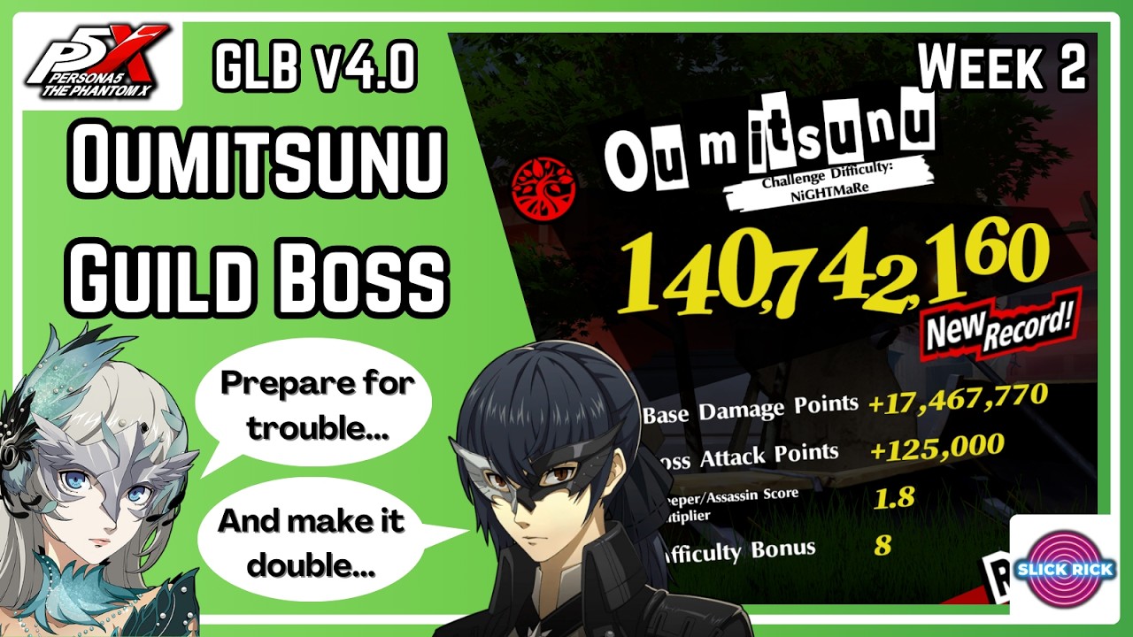 Oumitsunu Guild Boss Guide - Mont & Fleuret Tag Team Championship Match | P5X Global v4.0