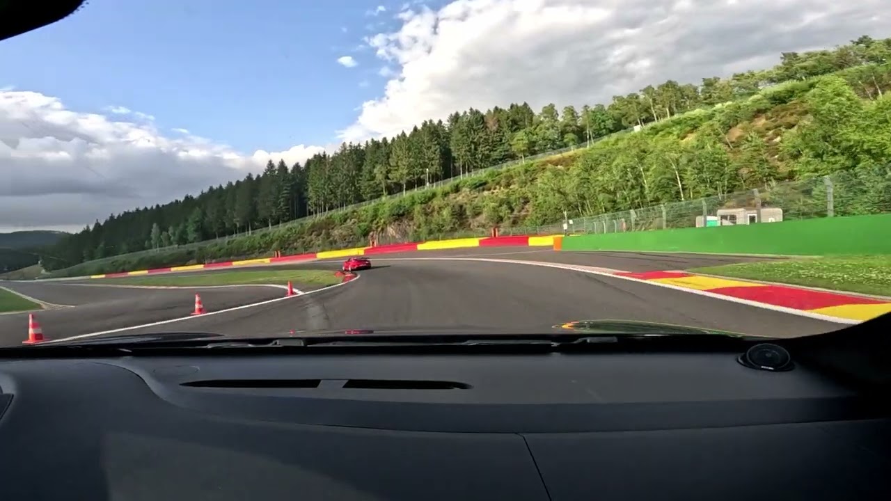 Alpine A110 Spa-Francorchamps instructorlap