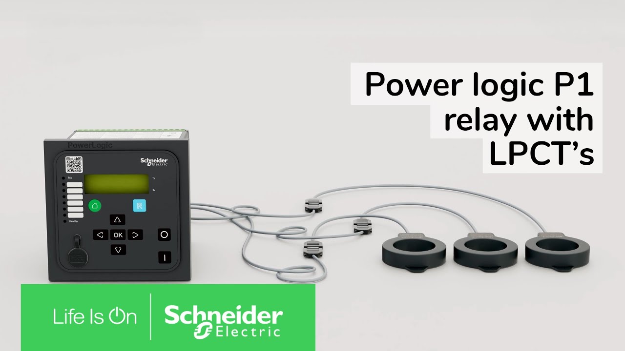 PowerLogic P1 operating with LPCTs | Schneider Electric