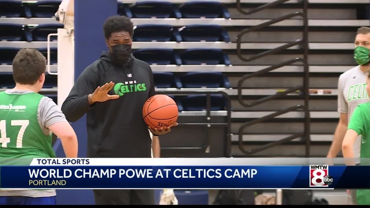 Maine Celtics summer camp has special guest