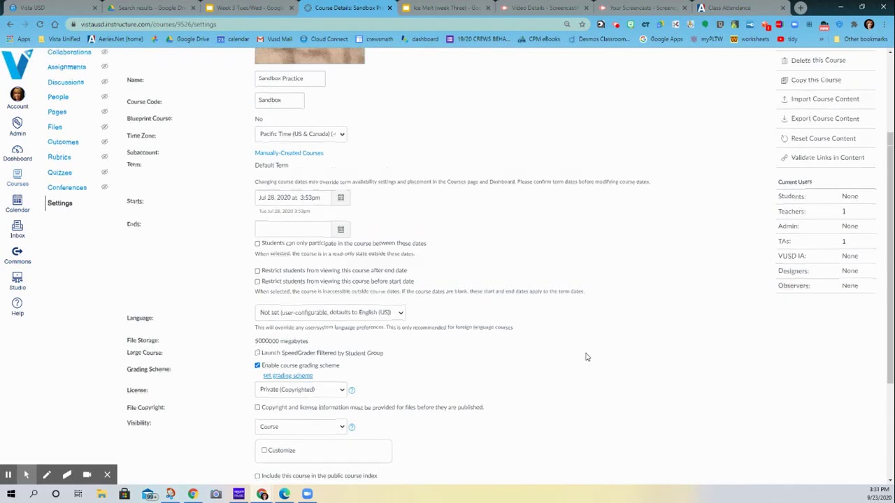 How to Create a VIDAfied Grade View in Canvas.