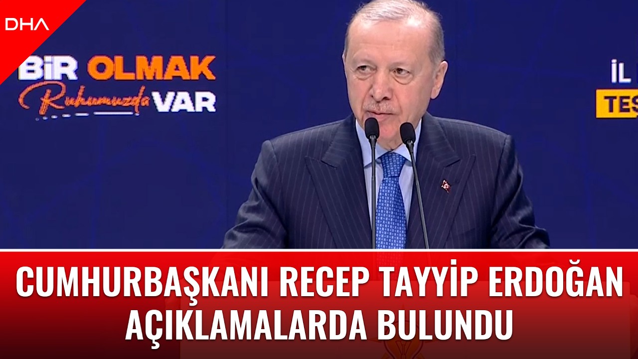 Cumhurbaşkanı Recep Tayyip Erdoğan, 'AK Parti İl Teşkilatı İftar Programı'nda konuştu