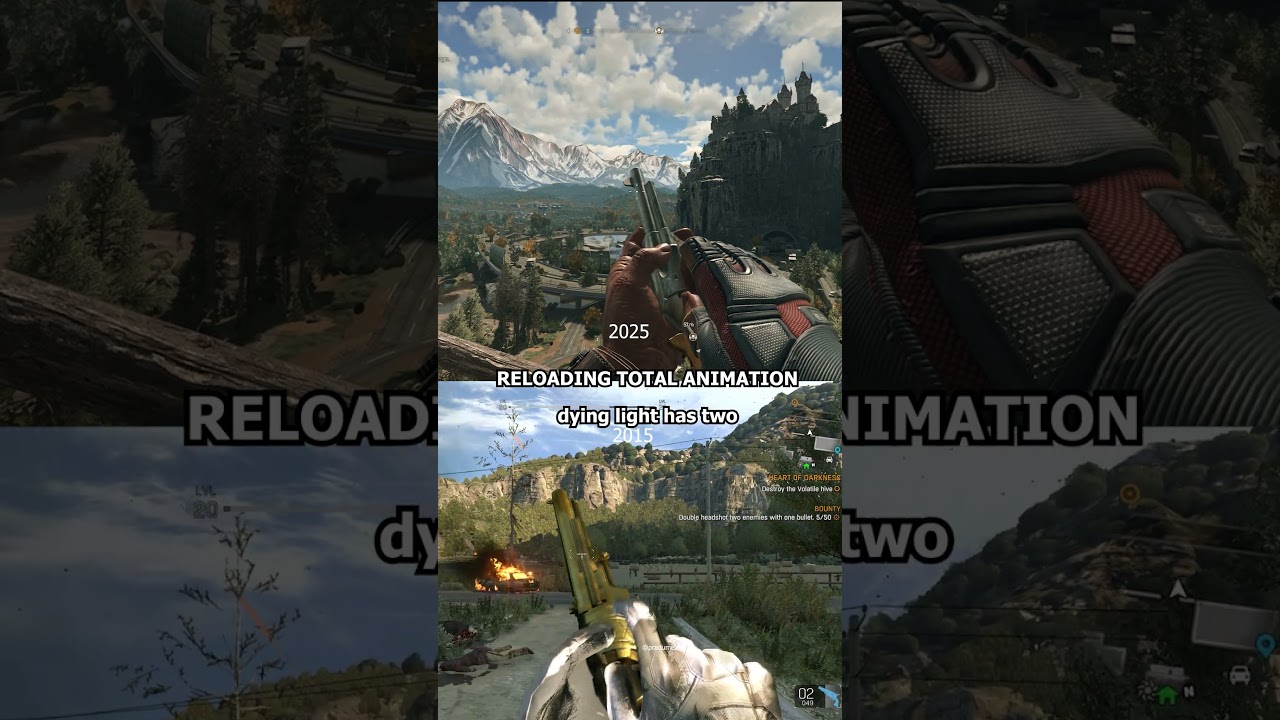 Total Reload Item Animation Dying Light Beast Dying Light #shorts #dyinglight