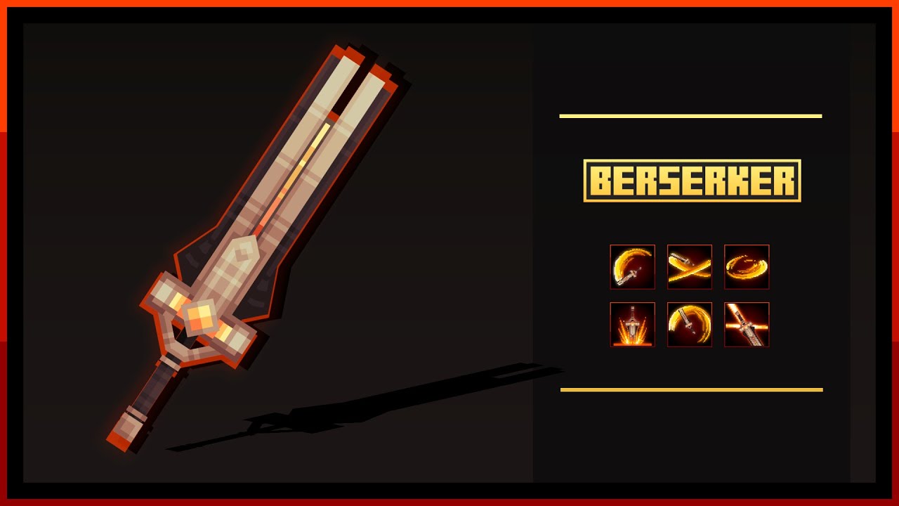 Minecraft RPG Skills : Berserker (Mythicmobs)