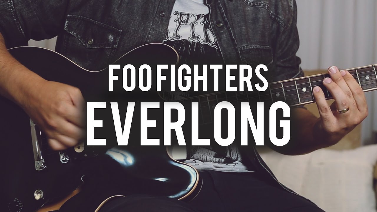 Foo Fighters - Everlong - Guitar Cover (Tabs)- Fender Chris Shiflett Telecaster - Gibson ES335