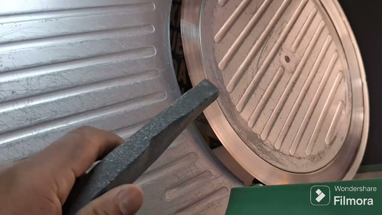Como Afilar una cortadora de Jamon, Tips segun El contador te explico paso a paso.😮😮😮😮😮