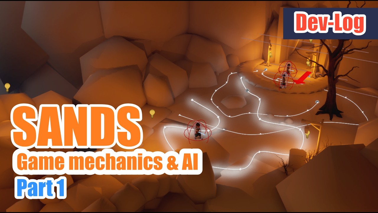 Game mechanics implementation and basic enemy behaviour in UE5