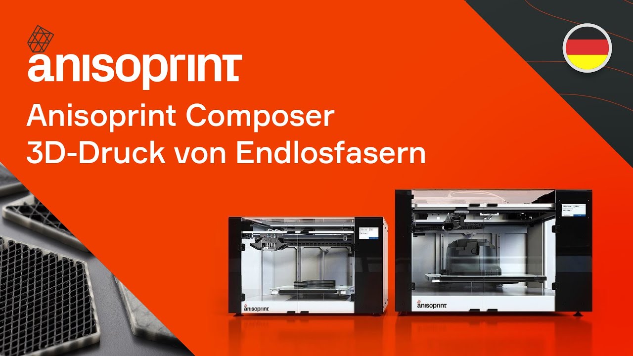 Anisoprint Composer - Endlosfasern im 3D Druck!