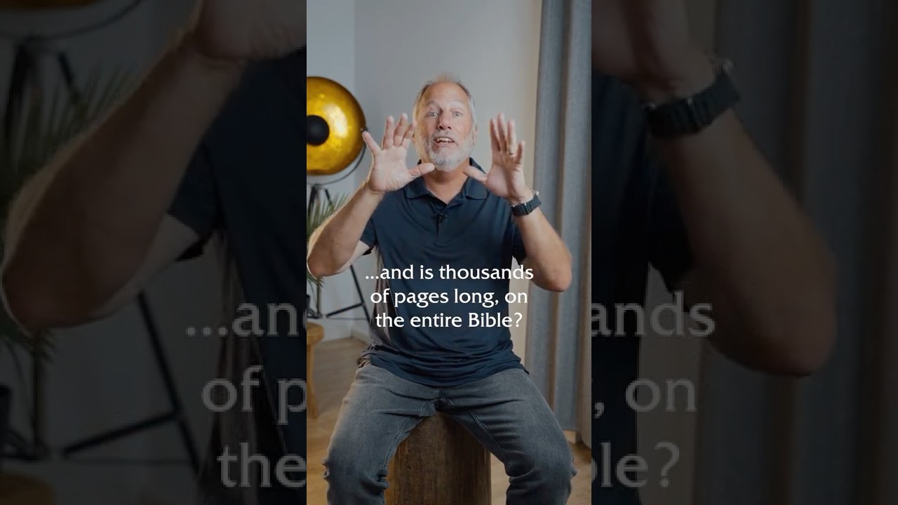 How did you write commentary on the ENTIRE Bible? | #christian #bible #jesussaves