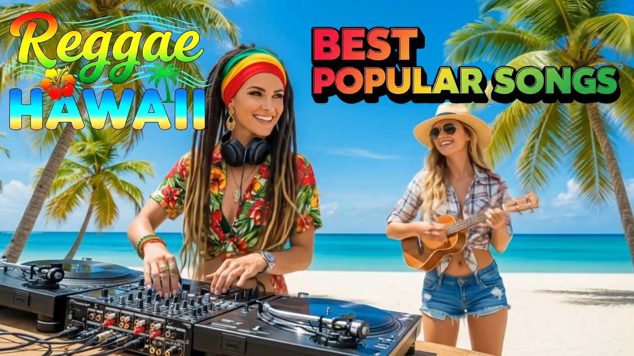 Relaxing Hawaiian Reggae Mix 🌺 Island Paradise Vibes for Chill & Summer