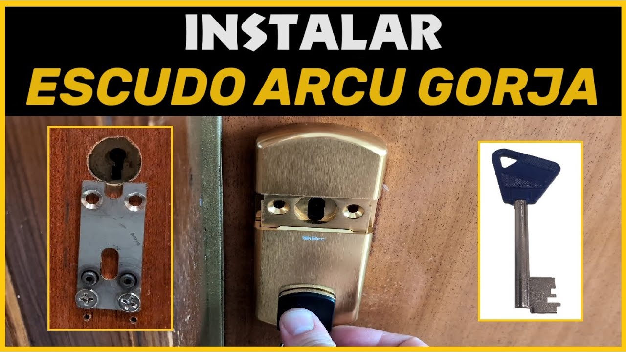 INSTALAR ESCUDO DISEC MG210 ARCU GORJA - TUTORIAL Escudo MAGNETICO ARCU