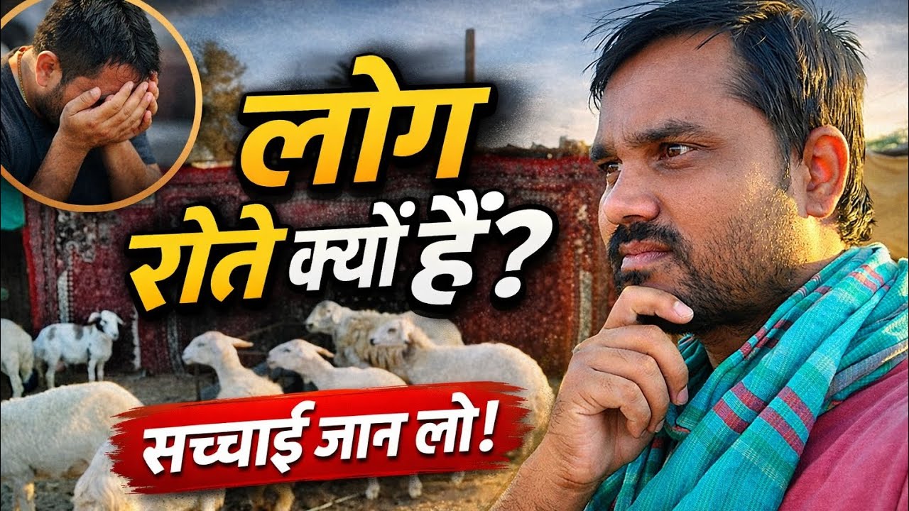 "अगर बकरी का काम अच्छा है तो लोग रोते क्यों हैं? | सच्चाई जान लो"